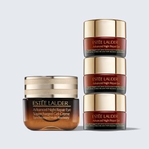 Advanced Night Repair Eye Cream Skincare Set Brighten + Repair + Protect